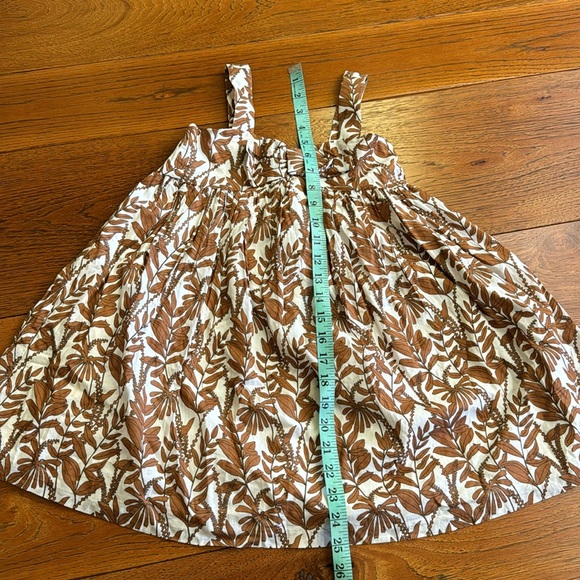 Janie & Jack Carmel Vine Print Bow  Dress - Picture 6 of 6